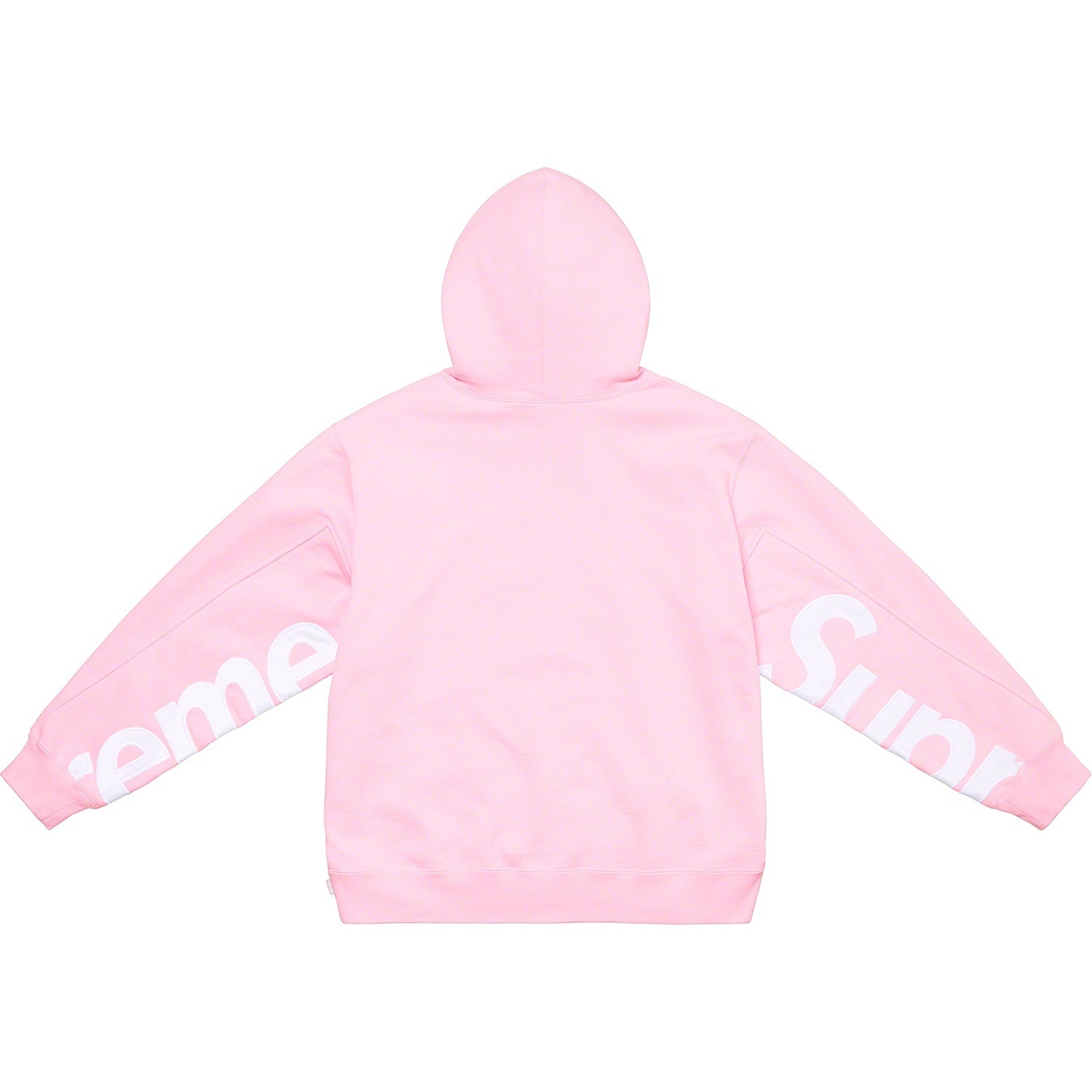 Cropped Panels Hooded Sweatshirt view 6